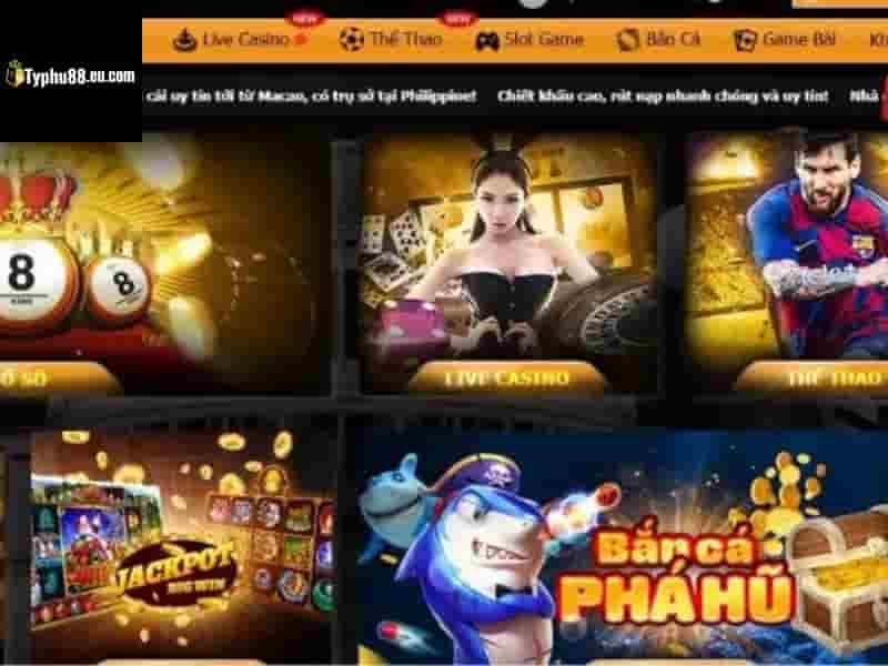 Typhu88 là một trong những nhà cái trực tuyến hàng đầu tại Việt Nam