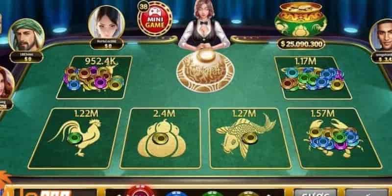 Những ưu điểm khi chơi bầu cua online tại Iwin