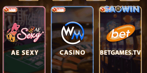 Saowin có đa dạng các trò chơi cá cược và game bài trực tuyến