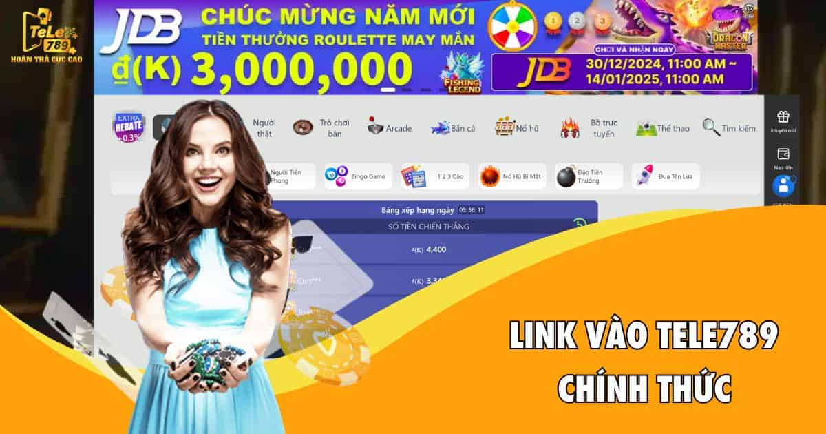 Tele789 cung cấp 1 link cá cược chính thức