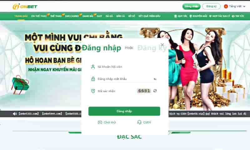 Giải pháp cho những vấn đề thường gặp khi đăng nhập Onbet