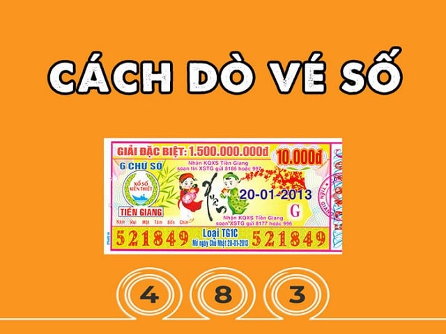 Hướng dẫn cách dò vé số bao chuẩn từ cao thủ