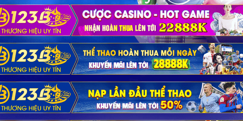 Khuyến mãi 123B siêu ưu đãi